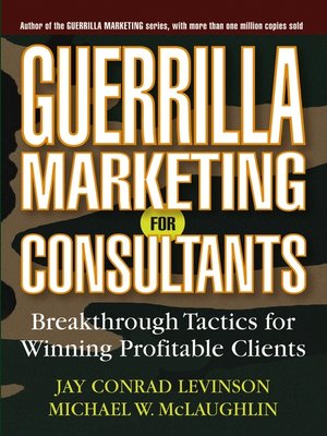 cover image of Guerrilla Marketing for Consultants